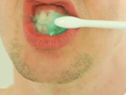 Electric Toothbrush (HD) Stock Footage