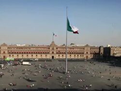 Mexico City (Zocalo) Stock Footage