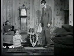 Children playing in living room Instructional Video
