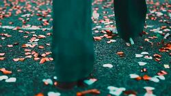 New Year's Eve party with confetti Stock Footage