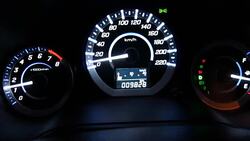 speedometer , speed up Stock Footage