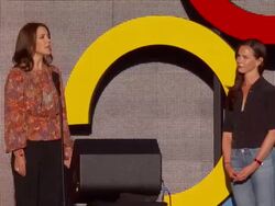 SPEECH - Mary, Crown Princess of Denmark on gender equality at 2013 Global Citizen Festival in Central Park To End Extreme Poverty Stock Footage
