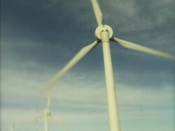 Wind Power in Japan Stock Footage