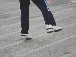 Step Dance Stock Footage