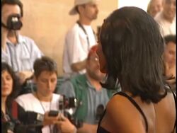 'A Walk In The Clouds' Premiere Stock Footage