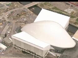 Olympic Stadium and Aquatics Centre News Clip