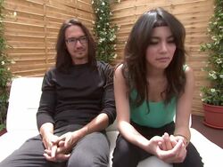 Cannes Film Festival 2009: Nymph Interviews Stock Footage