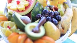 Fruit in the basket Stock Footage