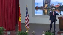 CLEAN : Kerry begins farewell tour in Vietnam (2) News Clip