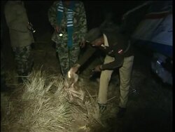 Scene of train crash which killed at least three News Clip