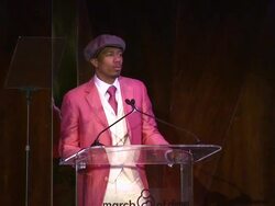 SPEECH - Nick Cannon at March of Dimes Celebration of Babies Luncheon Honoring Jennifer Lopez in Los Angeles, CA on 12/06/13 Stock Footage