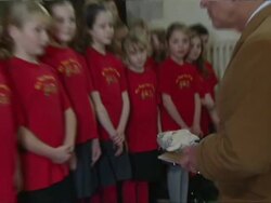 Prince Charles visits Wales News Clip
