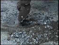 Soil, Dirt, Earth Samples from Drill Stock Footage