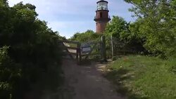 Hidden Lighthouse Stock Footage