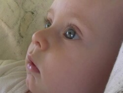 Beautiful baby Stock Footage