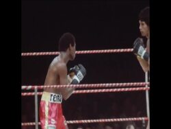 SYND 27 6 76 MIDDLEWEIGHT WORLD CHAMPION MONZON WINS BOXING FIGHT AGAINST VALDES IN MONTE CARLO News Clip