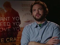 INTERVIEW: Drake Doremus on the intimatcy of the production at the Like Crazy Interviews at London England. (Footage by WireImage Video/Getty Images Entertainment Video) Stock Footage