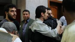 CLEAN : 70 Libyan prisoners freed by Libya Dawn News Clip