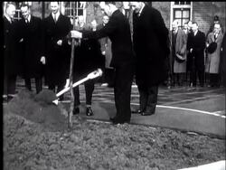 His Majesty at Kennington. News Clip