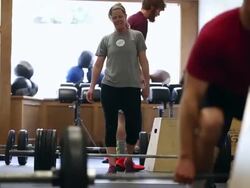 CrossFit: Workout Regimen With A Fiercely Loyal Following Stock Footage
