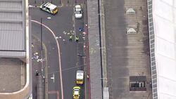 Aerial shots of Manchester Arena after attack News Clip