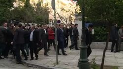 CLEAN : New Greek cabinet sworn in after Syriza win News Clip