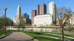 Downtown Columbus, Ohio Stock Footage