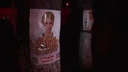 Hospital where former PM Tymoshenko is staying after parliament votes to free her News Clip