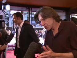 Director James Marsh at the Shadow Dancer UK Premiere at Cineworld Haymarket on August 13, 2012 in London, England (Footage by WireImage Video/Getty Images) Stock Footage