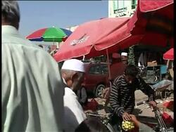 Reax to mortar attack near presidential palace; security; campaign posters News Clip