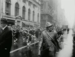 35th annual St. Patrick's Day parade Stock Footage