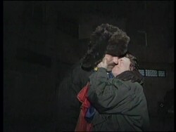 ROMANIA: MINERS RETURN HOME TO HERO'S WELCOME News Clip