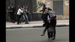 CLEAN : Young Egyptian woman killed as Islamists protest on Saturday News Clip