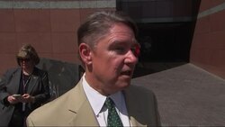 Exclusive footage of Mark Salling leaving courthouse after pleading not guilty to child pornography charges News Clip