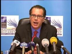 WRAP No quick path for Georgia, Ukraine; talks to begin on Macedonia News Clip