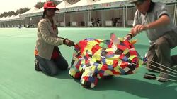 Kite festival celebrates end of winter season News Clip