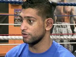 Interview: Amir Khan Stock Footage