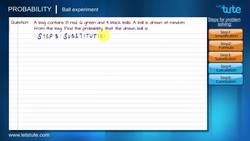 Probability Ball Experiment Instructional Video