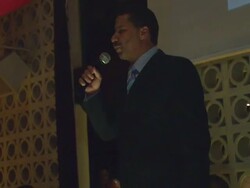 Reverend Al Sharpton's 52nd Birthday Stock Footage