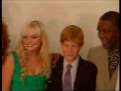 SOUTH AFRICA: PRINCE HARRY'S FIRST PUBLIC APPEARANCE SINCE FUNERAL News Clip