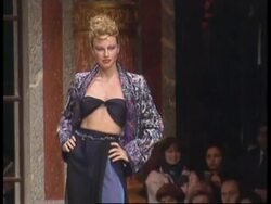 FRANCE: PARIS: FASHION WEEK - HANAE MORI COLLECTION News Clip