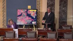 Democratic US Senators are pulling an all-nighter, discussing climate change. Senate Majority Leader Harry Reid kicked off the dusk-to-dawn talkathon. (March 11) News Clip