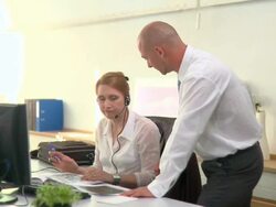 Business partners Stock Footage