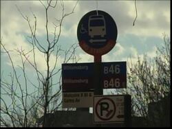 New York City police are questioning a man in the killing of an on-duty bus driver who was stabbed in front of horrified passengers. News Clip