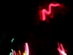CU T/L Shot of Abstract light traces / Germany Stock Footage