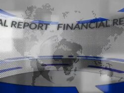 News. Financial report. Stock Footage