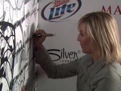 Alison Haislip at the 2011 Maxim Hot 100 Party With New Era, Miller Lite, 2(x)ist And Silver Jeans Co. at Hollywood CA. (Footage by WireImage Video/GettyImages) Stock Footage