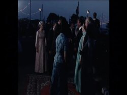 SYND 8 7 74 WEDDING OF SADAT'S DAUGHTER NOHA IN ALEXANDRIA News Clip