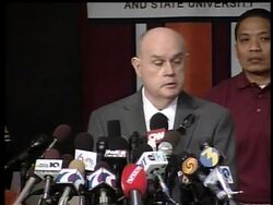Authorities at Virginia Tech update the latest developments in Monday's deadly campus shootings. News Clip