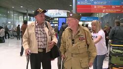 CLEAN : US D Day veterans return to France for celebrations News Clip